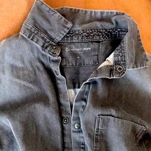 Distressed Calvin Klein Shirt